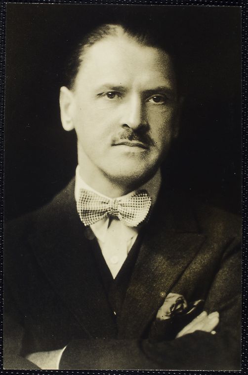 Portrait of William Somerset Maugham, 毛姆