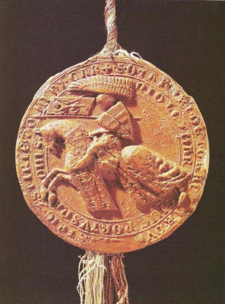 普熱米斯爾·奧托卡二世 (Přemysl Otakar II) 的圖章